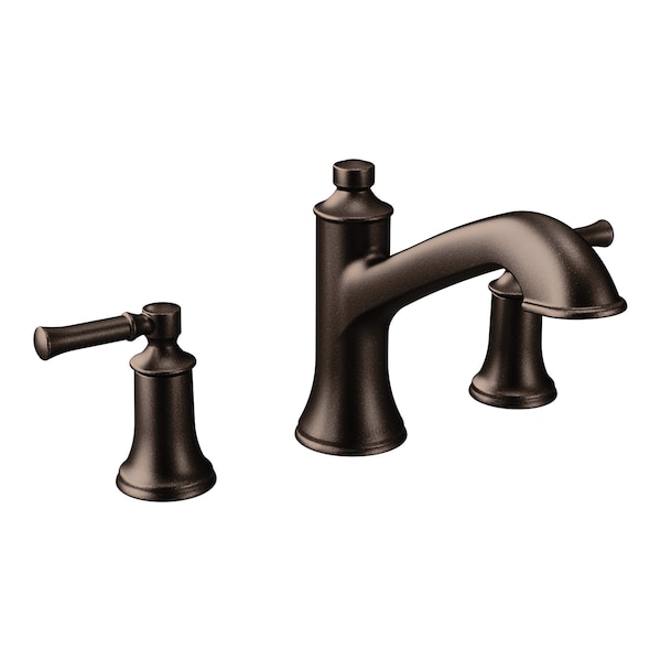 Two-Handle Roman Tub Faucet Oil Rubbed Bronze
